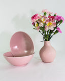 Pink bowls (set of 4)